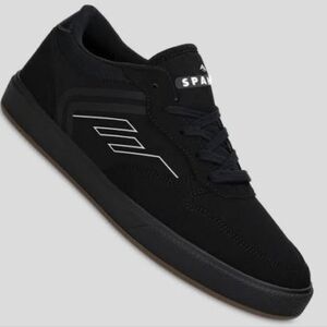 SPANKY Emerica KSL G6 Shoes - Black/ White Unisex Sz 8 W/Sz 6.5 M